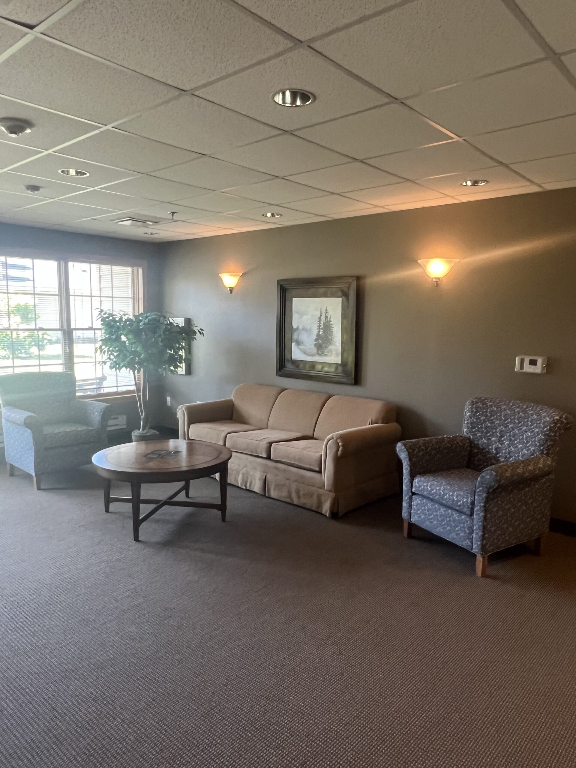 Living room with sitting area